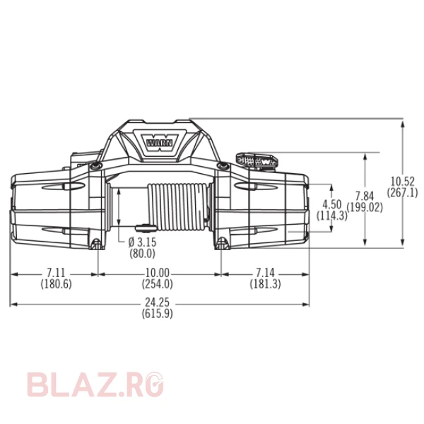 WARN ZEON 10, 12V / 24V