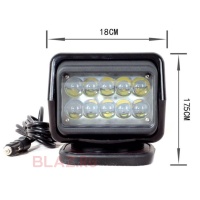 Proiector cautare LED rotativ cu telecomanda wireless 50W Spot