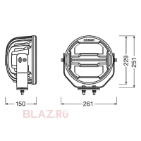 Proiector LED Osram MX260-CB Combo