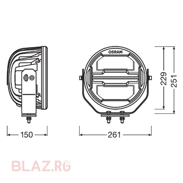 Proiector LED Osram MX260-CB Combo