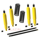mitsubishi, pajero, terrain tamer, kit suspensie +5cm, suspensie off-road, bara torsiune pajero, inaltare pajero