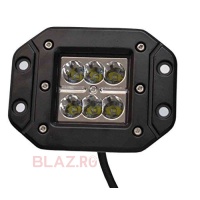 Proiector LED incastrabil 18W / 1455 lumeni Spot/Flood