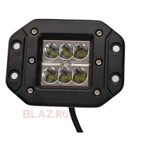 Proiector LED incastrabil 18W / 1455 lumeni Spot/Flood