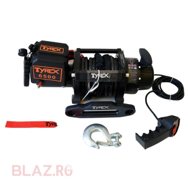 troliu, winch, tyrex, cablu otel, cablu sintetic, troliu 6500 lbs, recuperare off-road.