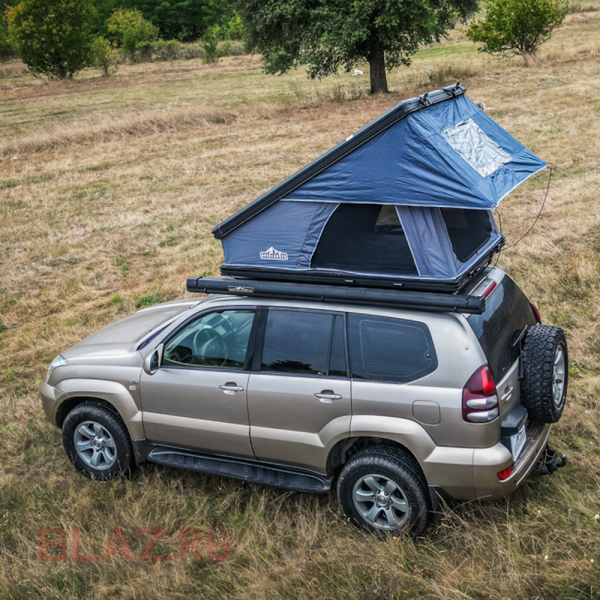 A doua imagine a Cort plafon auto Overlander Armor Top cu sky roof 132 x 210 cm