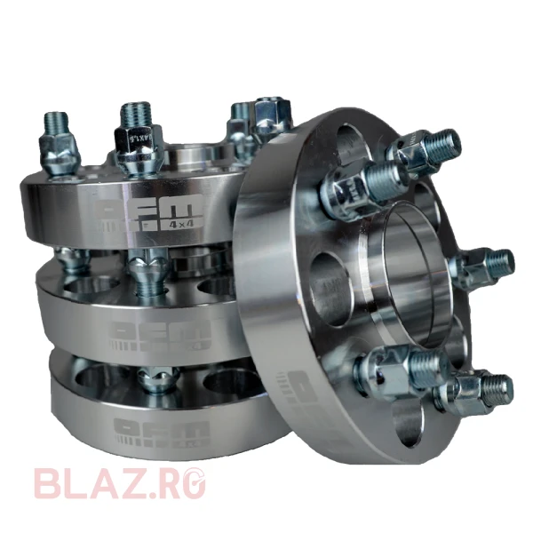 OFM121 Flanse Distantiere 30mm 5×120,62 M14x1,5 CB 72,56 cu inel de centrare Disco III, IV, Defender II