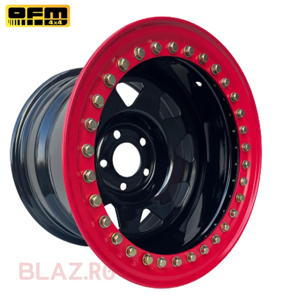Janta otel cu beadlock 16X8 ET -35 5X127 CB 71.6 Jeep