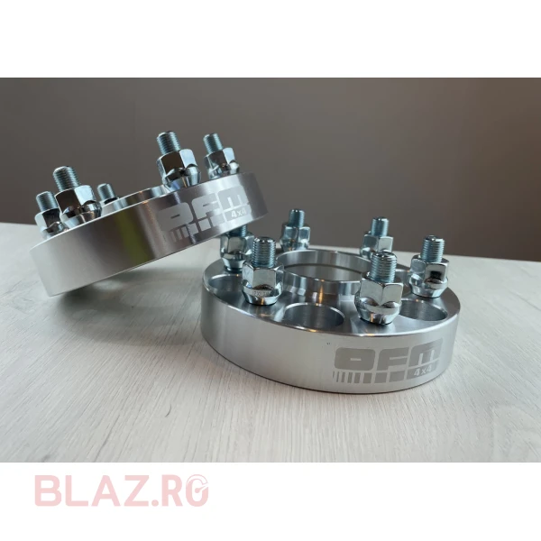OFM115 Flanse distantiere 30mm 6x114.3 M12x1,25mm CB 66,1 cu inel de centrare