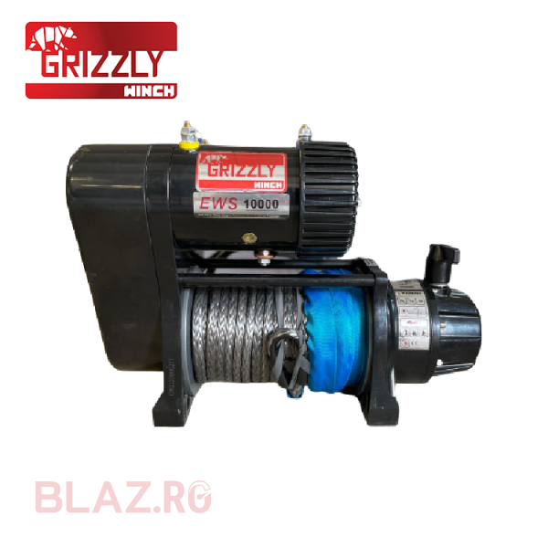 Troliu Grizzly Winch Twin EWS10000lbs (4536kg) cablu sintetic