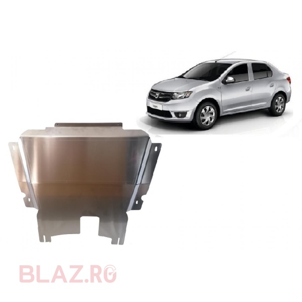 Scut motor metalic din aluminiu Dacia Logan 2
