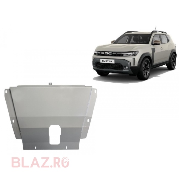 Scut motor din aluminiu Dacia Duster - 4x2 +4x4