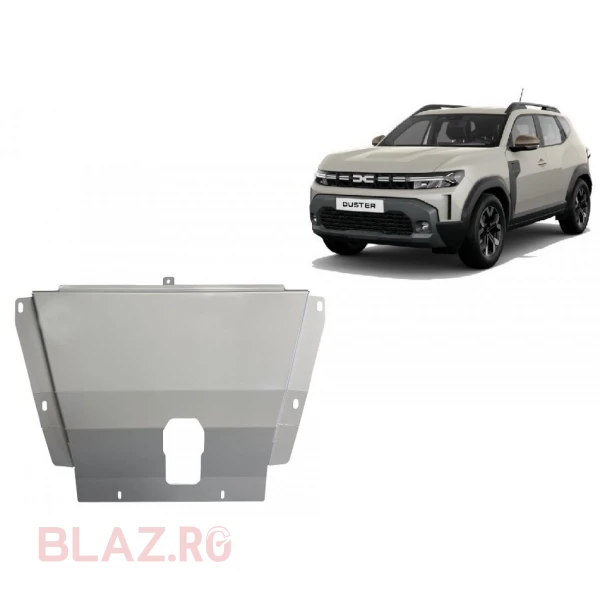 Scut motor din aluminiu Dacia Duster - 4x2 +4x4